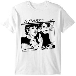 Sparks T-Shirt Goo Parody Meme Humor Music Fan Graphic Retro Casual 92
